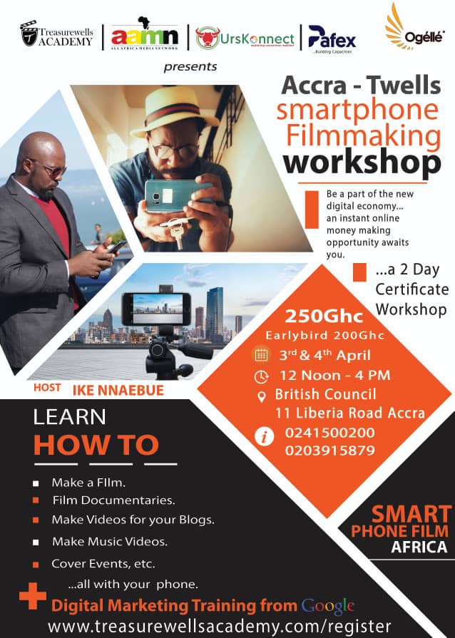 Accra Smartphone Video Making and Digital Marketing Skill Workshop