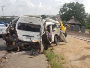 Accident Scene on Otedola Bridge this morning