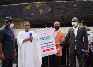 Lai Mohammed and Babajide Sanwo Olu