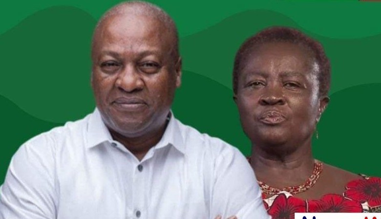 Mahama and Naana Opoku Agyemang