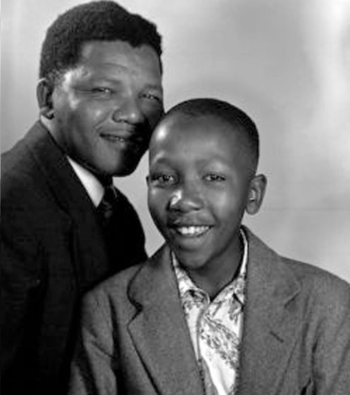 Nelson Mandela and Thembi