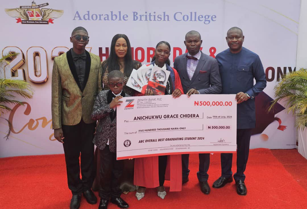 Hon.Okey Mbah Awards ₦200,000 to Top Adorable British College Student Chidera Anichukwu