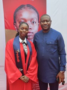 Hon.Okechukwu Mbah Awards ₦200,000 to Top Adorable British College Student Chidera Anichukwu