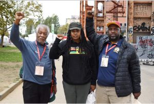 Left to right Ben Burkett, Kim Poole, Joe Barnes 
