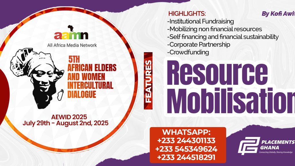 Kofi Awity to lead Masterclass on Resource Mobilisation at 5th AEWID