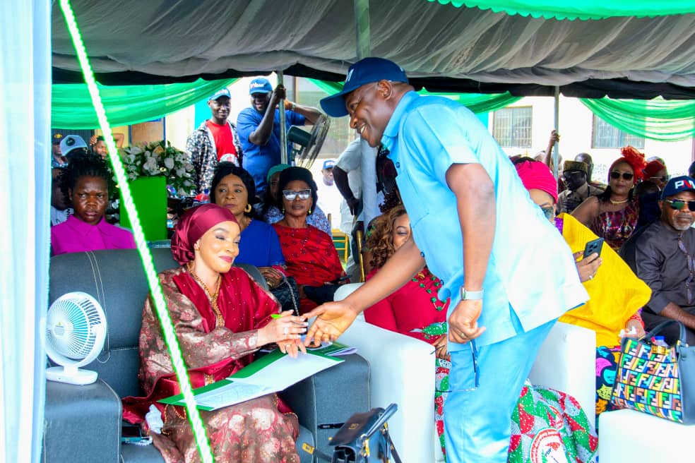 Hon.Okey Mbah meets Enugu State First Lady