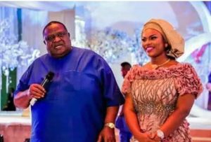Chief Emmanuel Iwuanyanwu and Frances